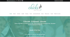 Desktop Screenshot of chickswithmds.com